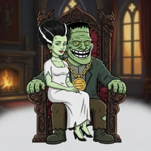 Frankentroll and Bride of Frankenstein